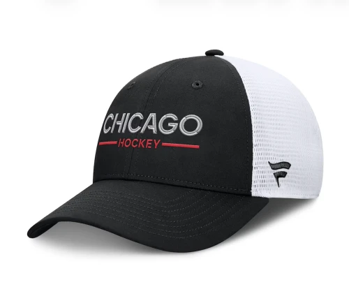 Cap NHL Fanatics Authentic Pro Adjustable Trucker - Chicago Blackhawks