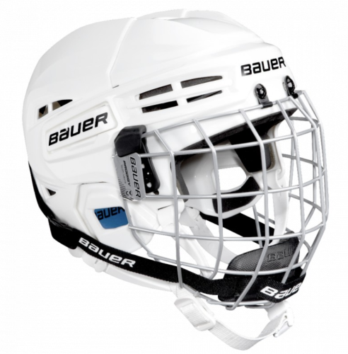Kask hokejowy combo Bauer Prodigy Youth - biały