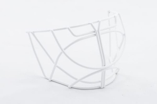 Krata do maski Wall Cat Eye Double Bar W6-W12 biała Ice hockey cage