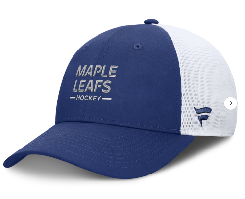 Czapka z daszkiem NHL Fanatics Authentic Pro Adjustable Trucker - Toronto Maple Leafs