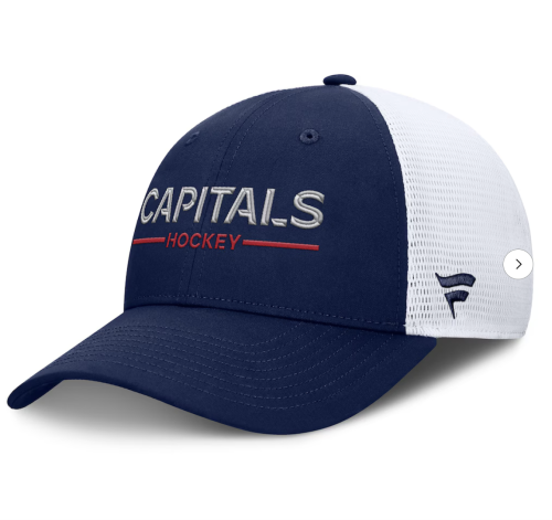 Czapka z daszkiem NHL Fanatics Authentic Pro Adjustable Trucker - Washington Capitals