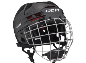 Kask hokejowy CCM Tacks 70 Combo Junior - czarny