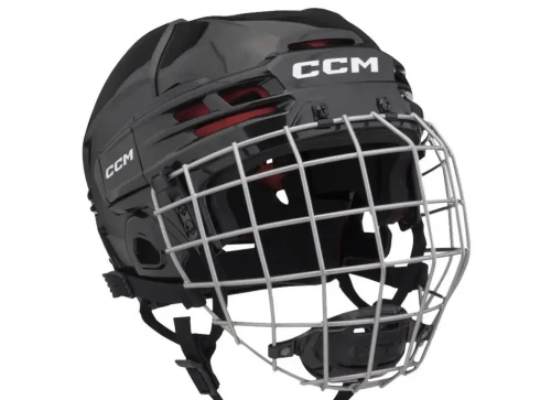 Helmet CCM Tacks 70 Combo Junior - black