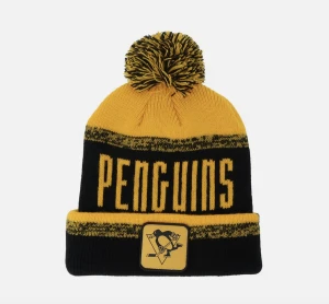 Fanatics NHL Thrive Cuffed Pom Beanie - Pittsburgh Penguins 