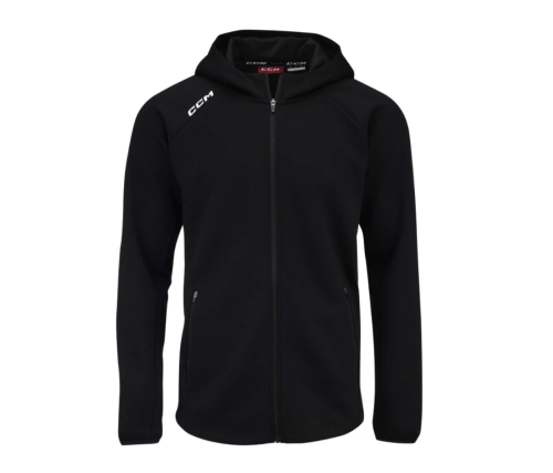 Bluza CCM LOCKER ROOM FLEECE FULL ZIP HOODIE - Senior