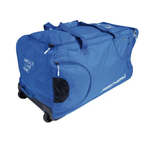 Torba hokejowa na kółkach FISCHER Player Bag S25 - niebieska - Senior