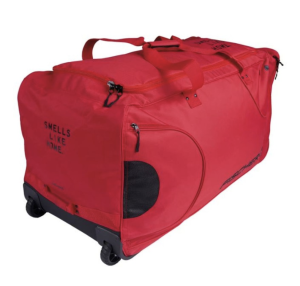 Torba hokejowa na kółkach FISCHER Player Bag S25 - czerwona - Senior 