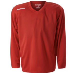 Koszulka hokejowa treningowa Bauer - czerwona - Senior 