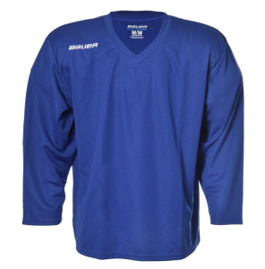 Koszulka hokejowa treningowa Bauer - niebieska - Senior 