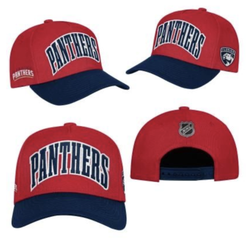 Czapka z daszkiem dziecięca NHL OUTERSTUFF MVP Pro Pinch - Florida Panthers