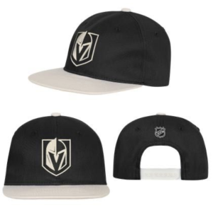 Czapka z daszkiem dziecięca NHL OUTERSTUFF Court MVP Flatbrim - Vegas Golden Knights