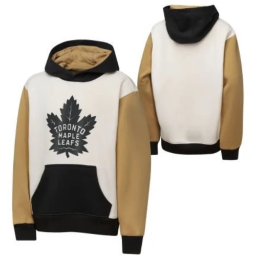 NHL OUTERSTUFF Color Blocked Hoodie - Toronto Maple Leafs - Junior