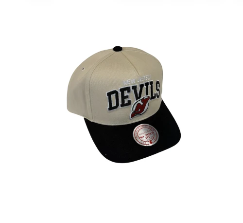 NHL Mitchell & Ness Arch Pro Crown Cap - New Jersey Devils