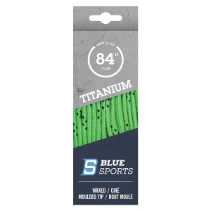 Hockey Laces BLUE SPORTS Titanium Pro Laces - green